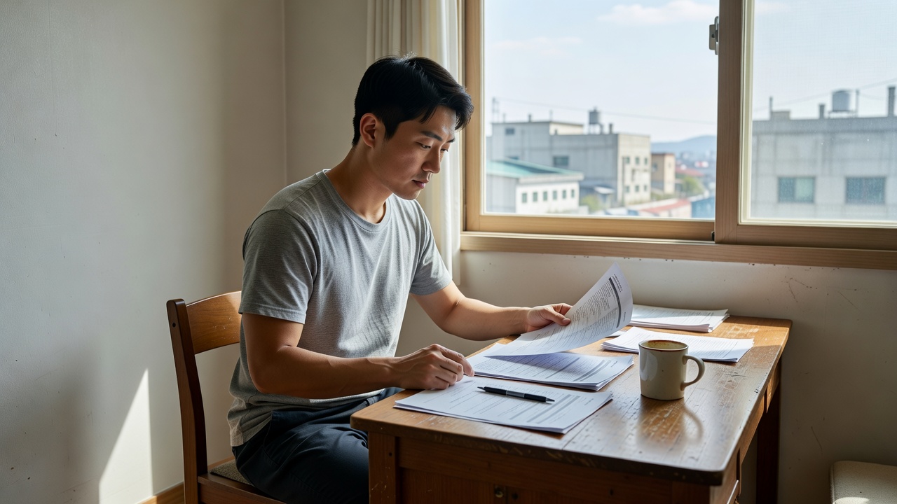 삼성전자 ds 설비직 지원 자격을 확인하는 모습