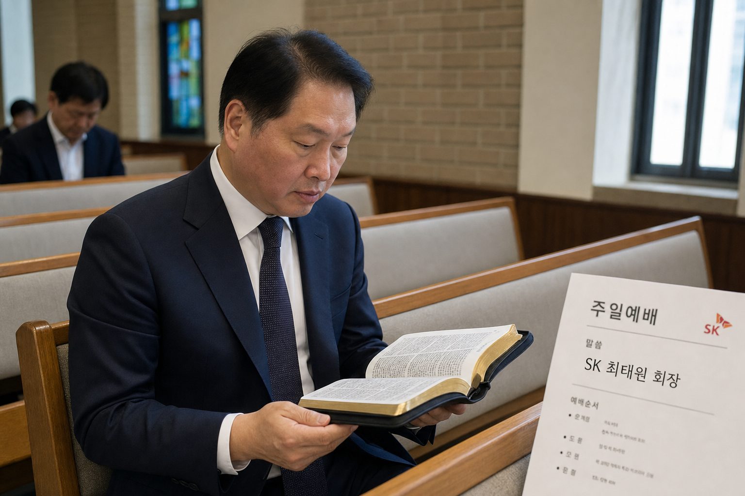 SK 최태원 회장은 기독교인인가요? 공개 자료로 살펴본 종교적 배경