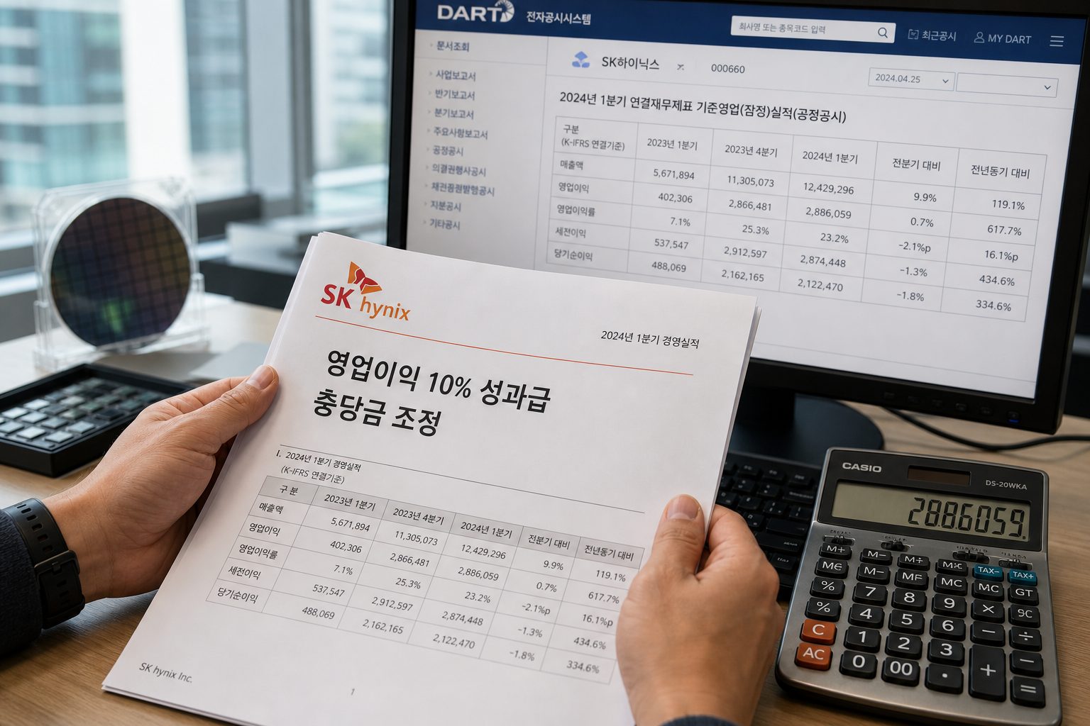 sk하이닉스 영업이익 성과급 계산 기준과 DART·증권사 리포트 확인 절차