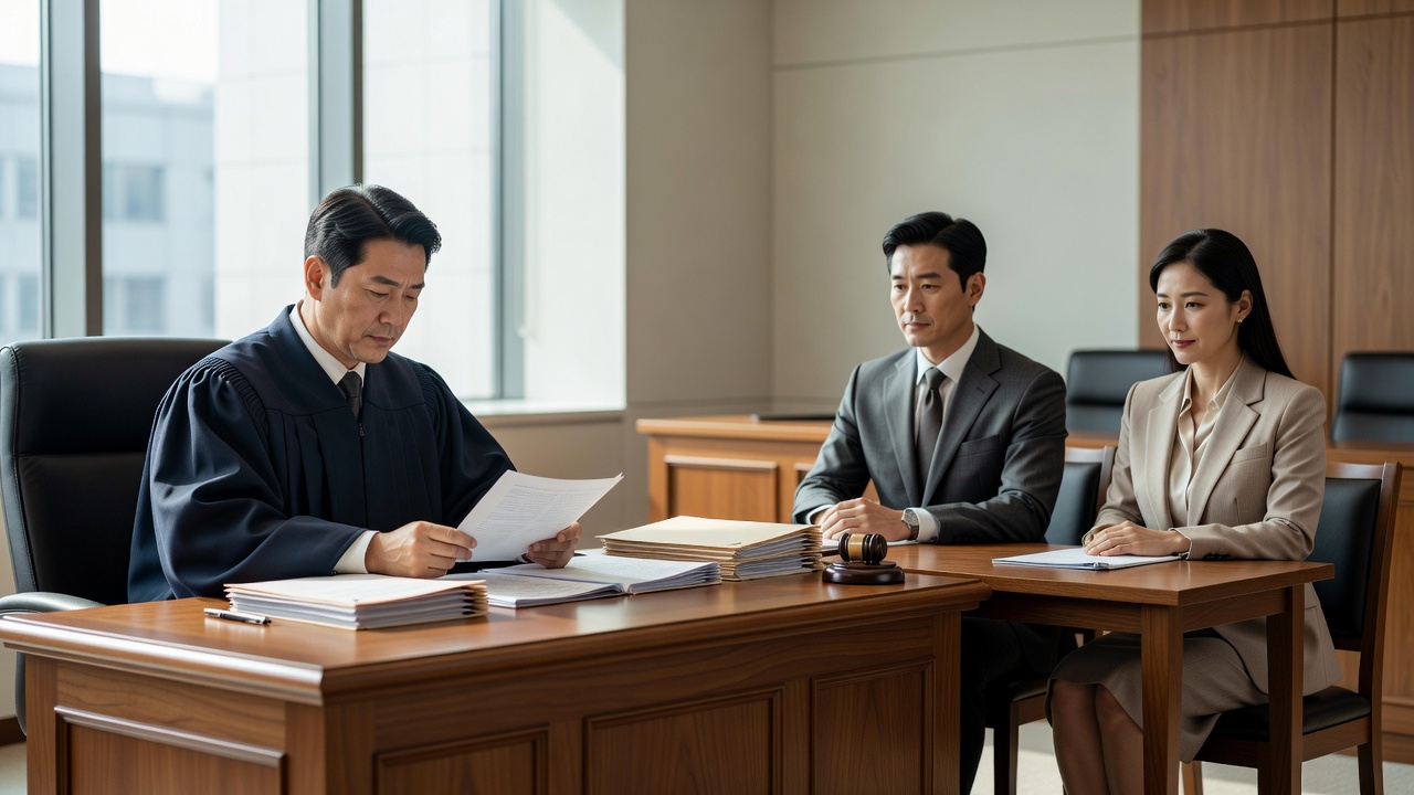 최태원 노소영 재산분할에서 기여도에 따른 공정한 판결 장면