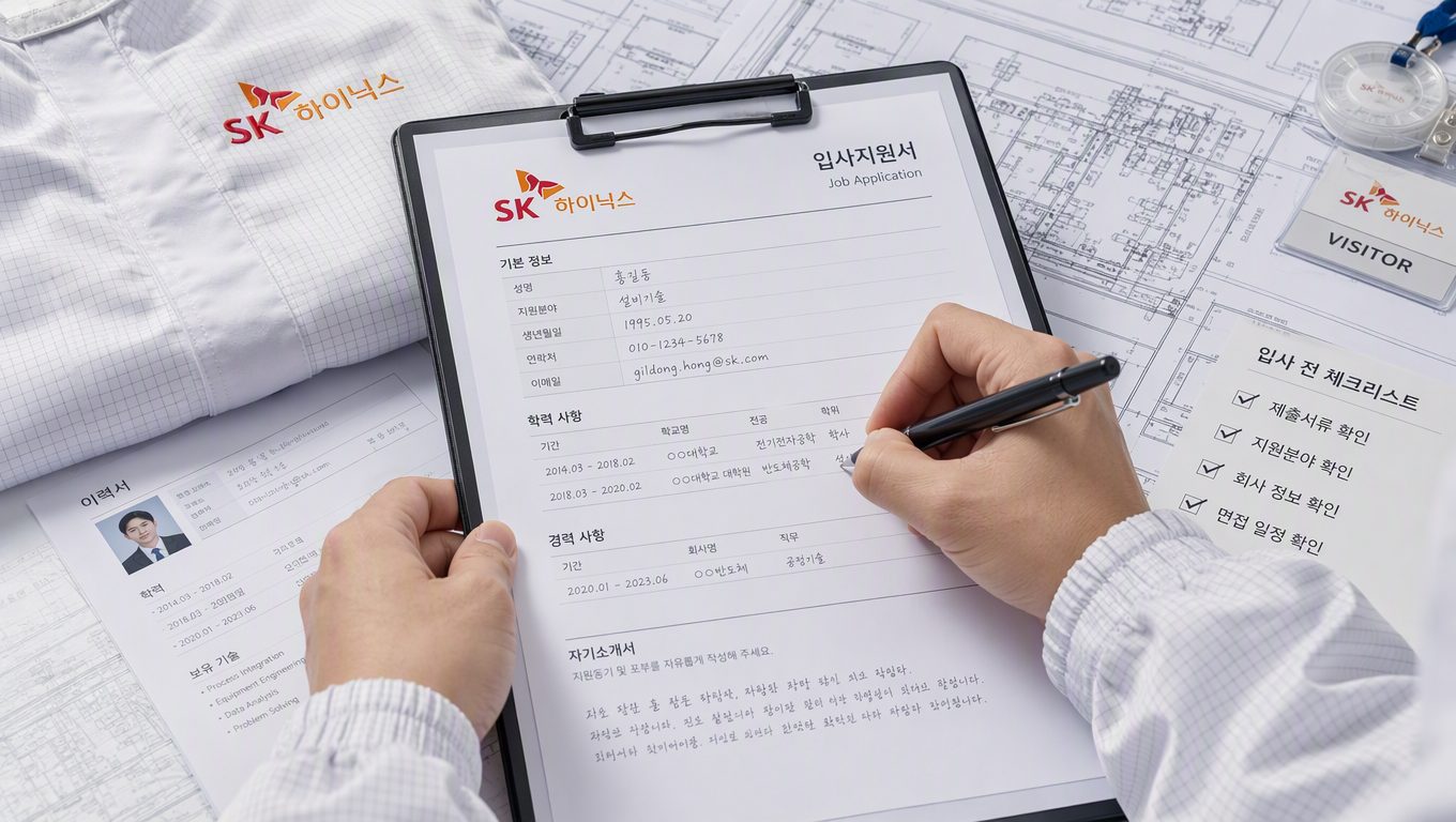 하이닉스 반도체 공장 취업 준비부터 합격까지 단계별 체크리스트