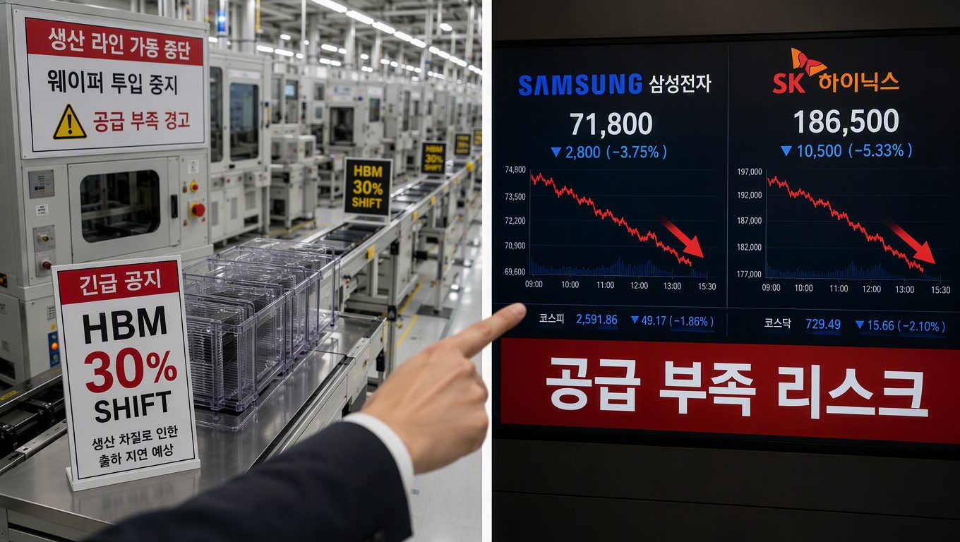 AI 메모리 반도체 수요 변화가 공급 부족과 기업 리스크에 미치는 영향