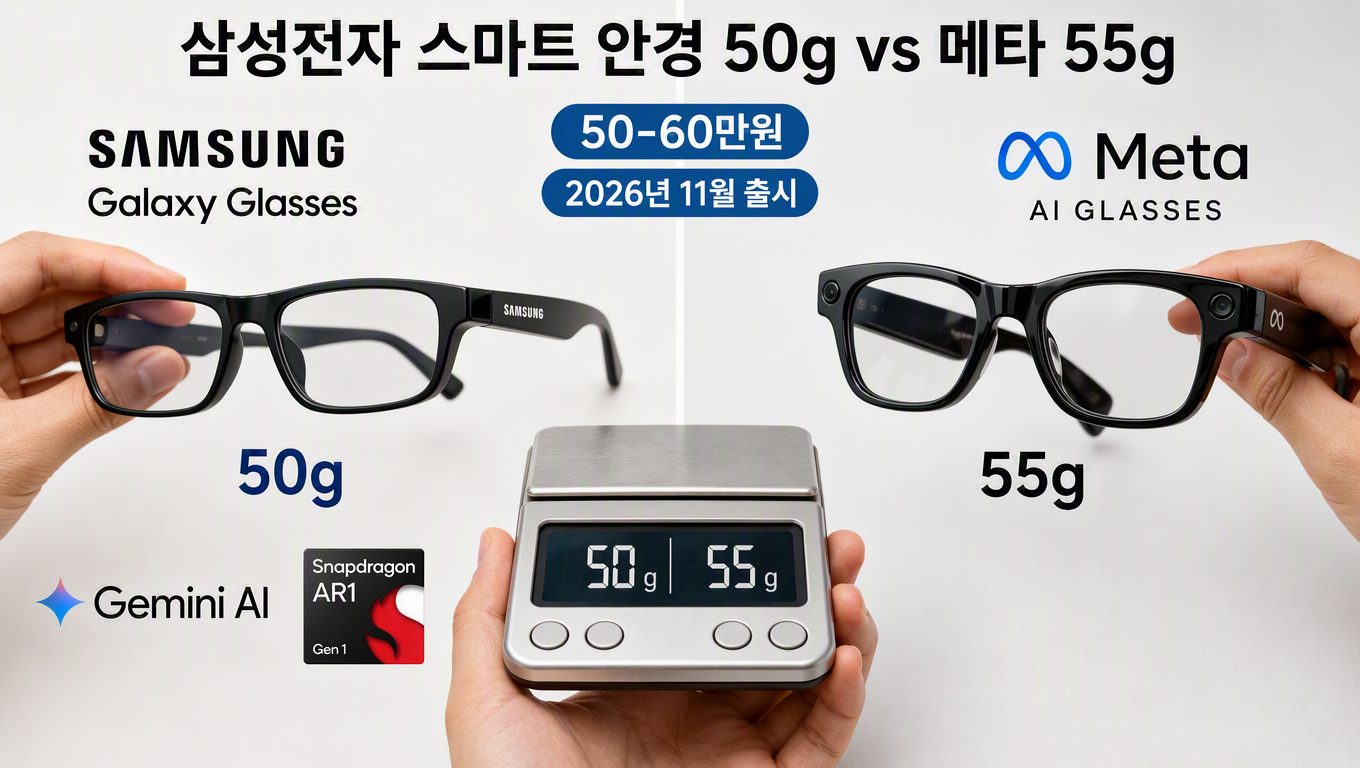 삼성전자 스마트 안경 출시일 스펙 메타 비교 가격