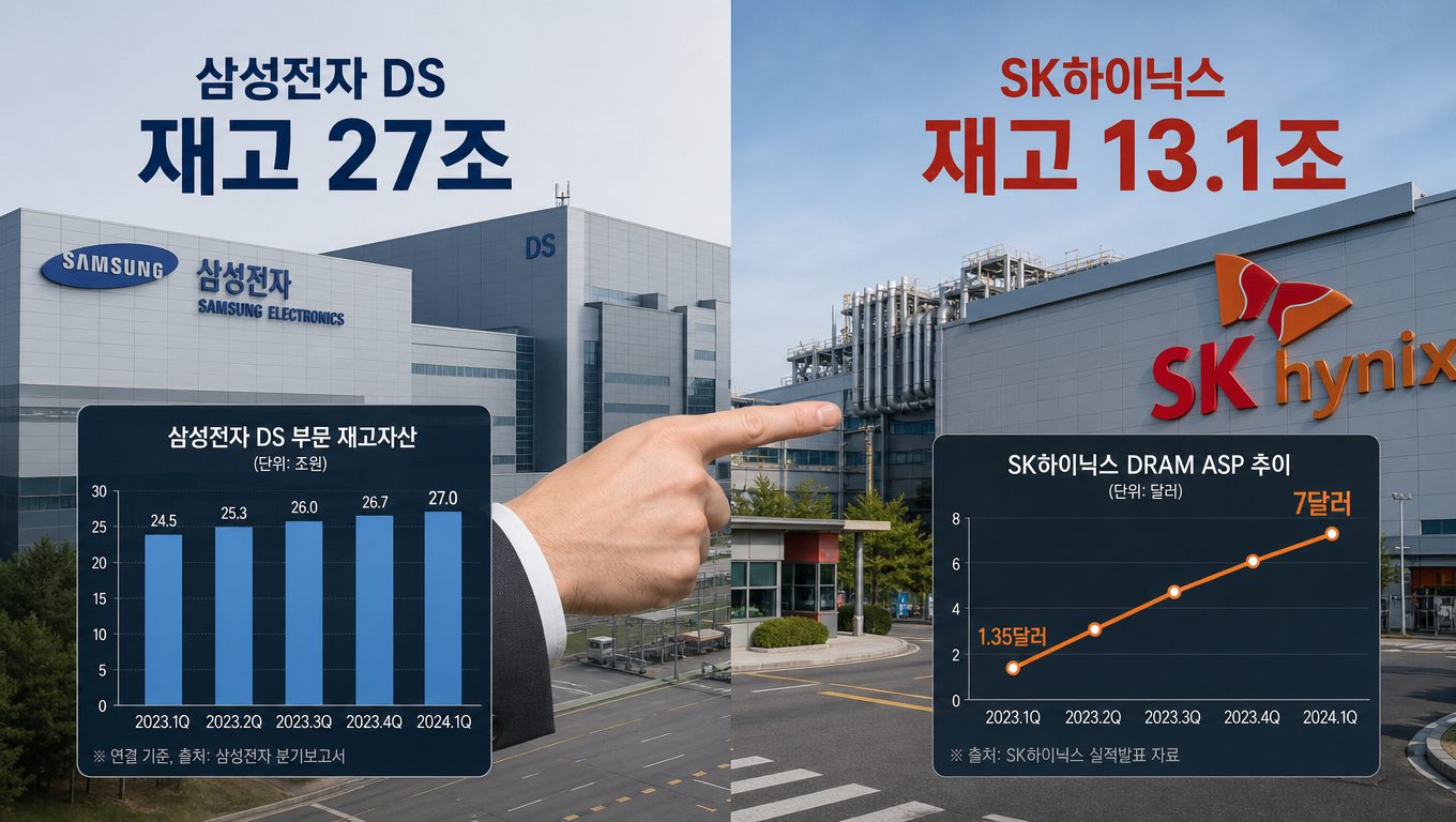 반도체 재고 감소가 삼성전자·SK하이닉스 실적에 미치는 영향