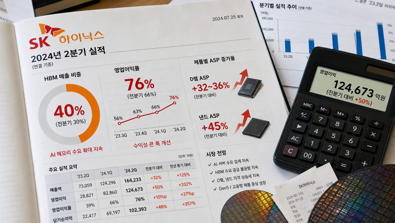 HBM 비중이 SK하이닉스 영업이익률을 높이는 이유