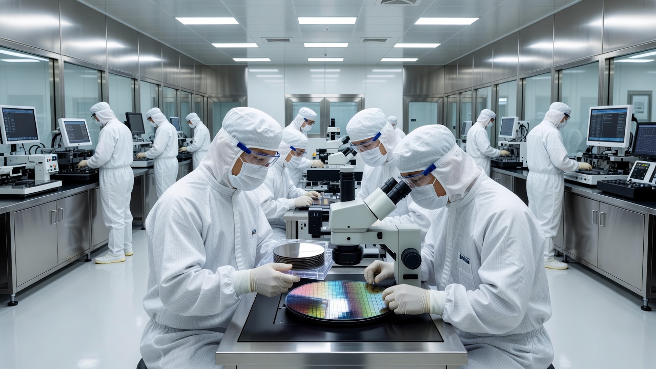 삼성전자 파운드리의 HPC 중심 반도체 생산 현장